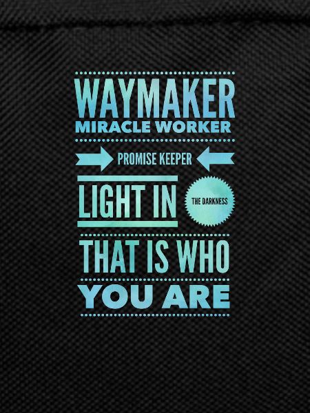 Waymaker & Christian Clothing