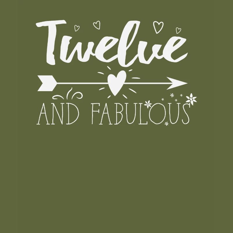Twelve and Fabulous 12th Birthday Gift Idea