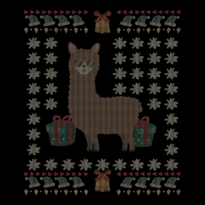 Ugly Christmas Lama