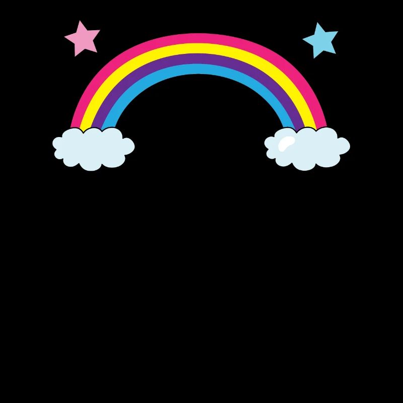 Be Positive Rainnbow Stickers