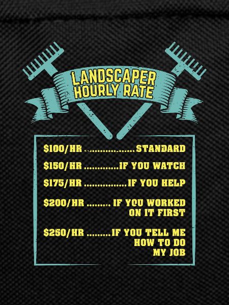 Landscaper Hourly Gift