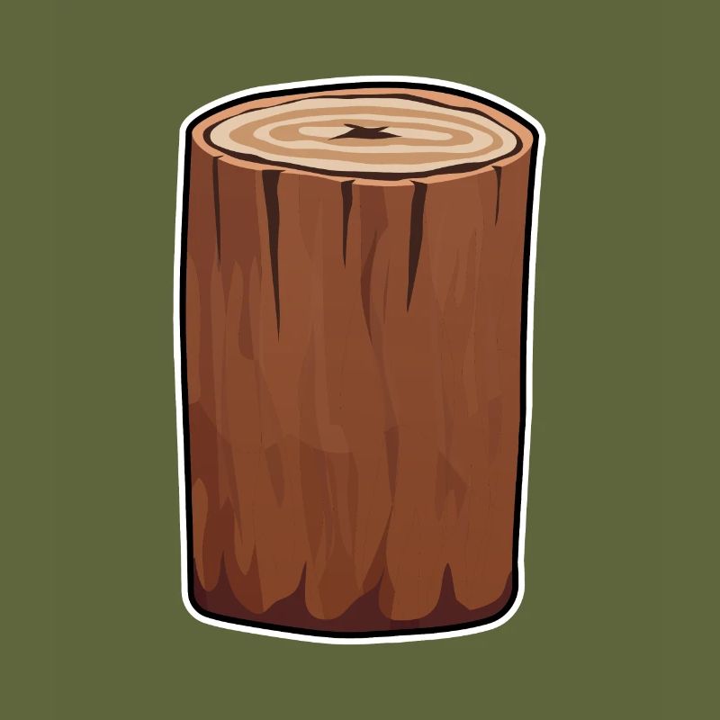 Funny tree trunk