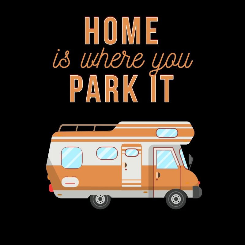 Motorhome Hiking Camper Gift