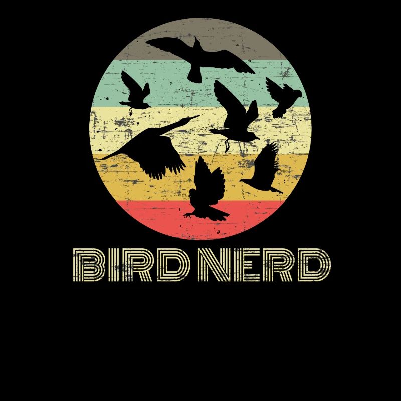 Oiseau nerd oiseau ornithologue ornithologue