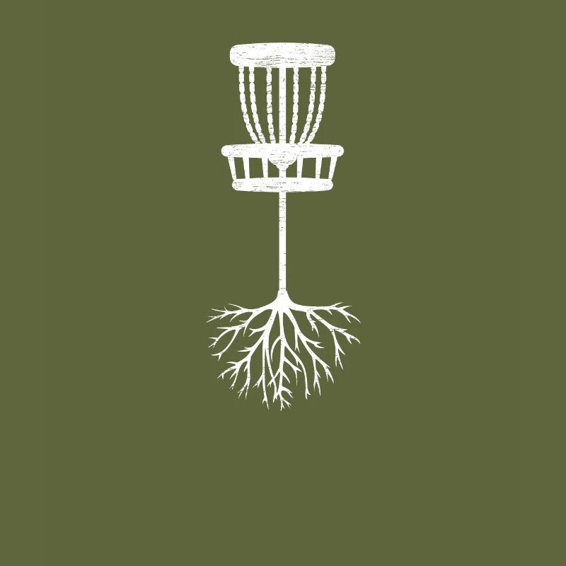 Cool Disc Golf Graphics Gift Basket Roots