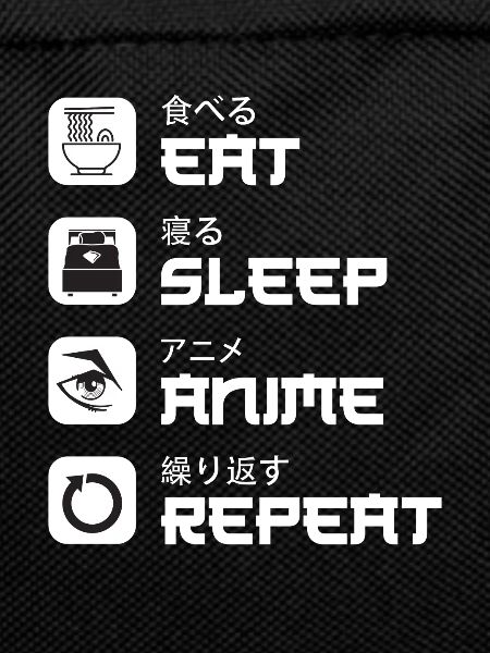Eat Sleep Anime Repeat ... Anime