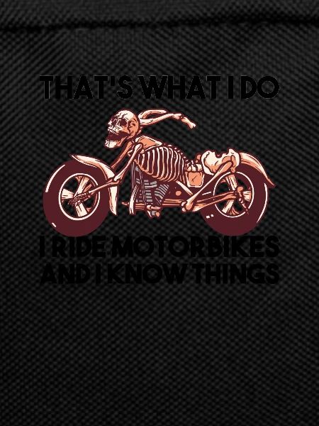 I love motorbikes