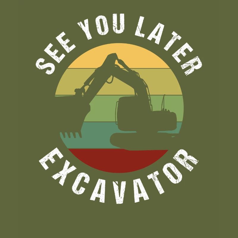 Bagger Baggerfahrer Geschenkidee