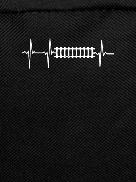 Model Railroad Heartbeat ECG Gift