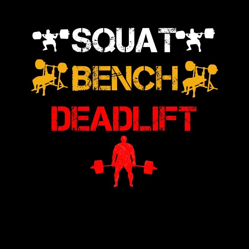 Squat Bench Deadlift 3