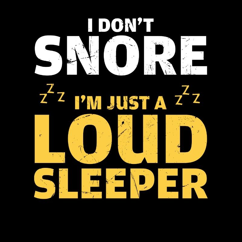 Pas de ronflement juste dormir fort