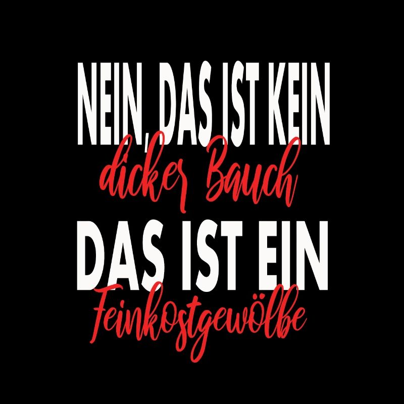 Nein, das ist kein dicker Bauch