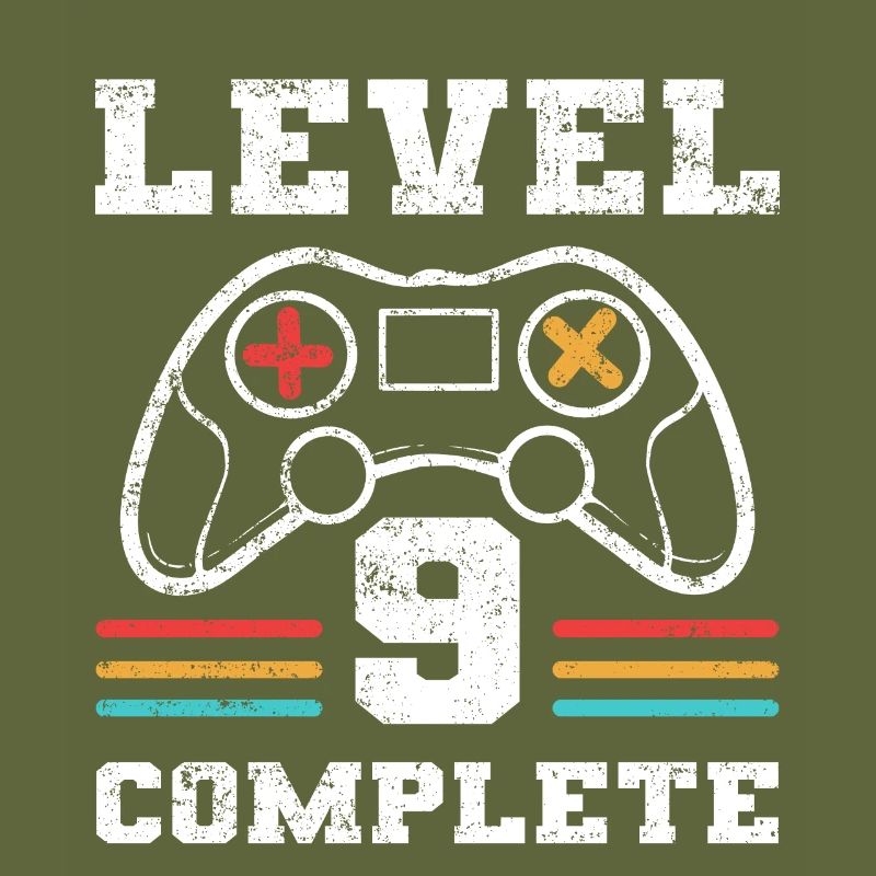 Geburtstag Level 9 Complete Gaming Controller