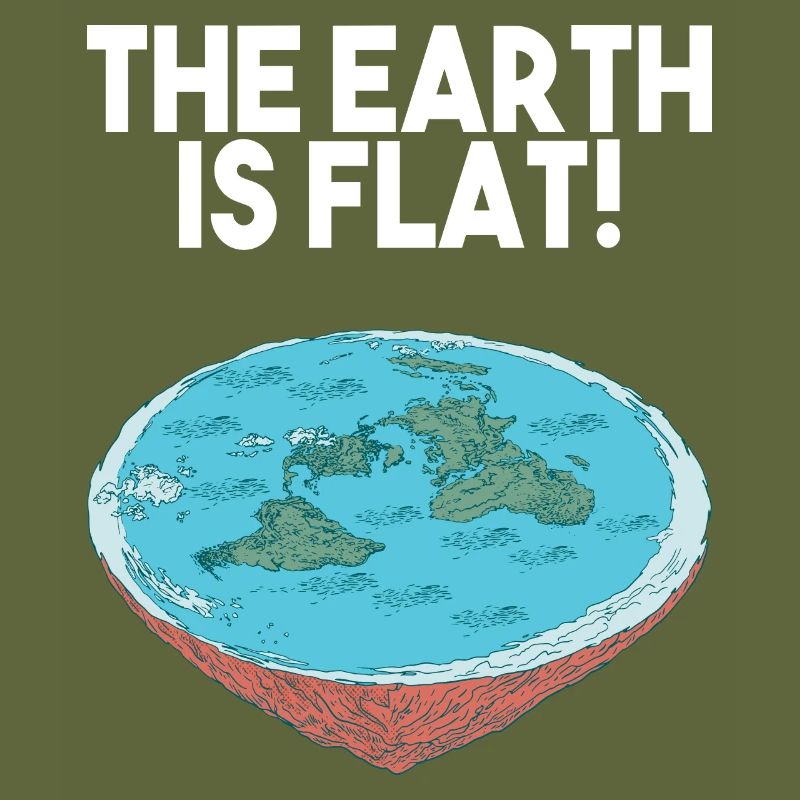 Flatearth Climate Change Nerd Anti-Vaccination Gift
