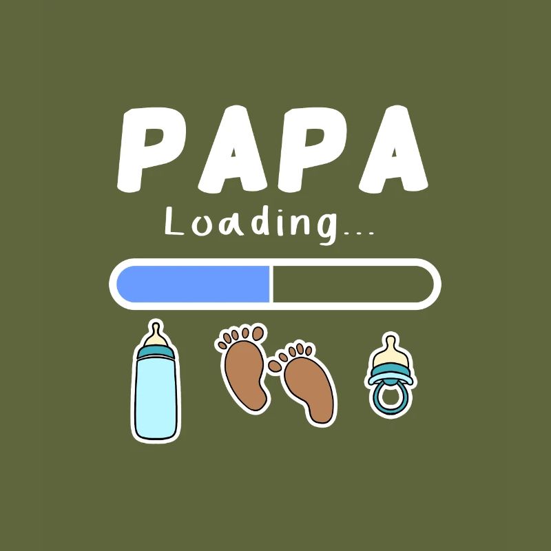 werdender Vater - Papa wird geladen
