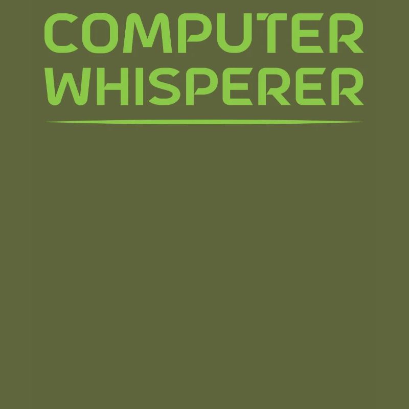 Computer Whisperer Cute IT Support Gift