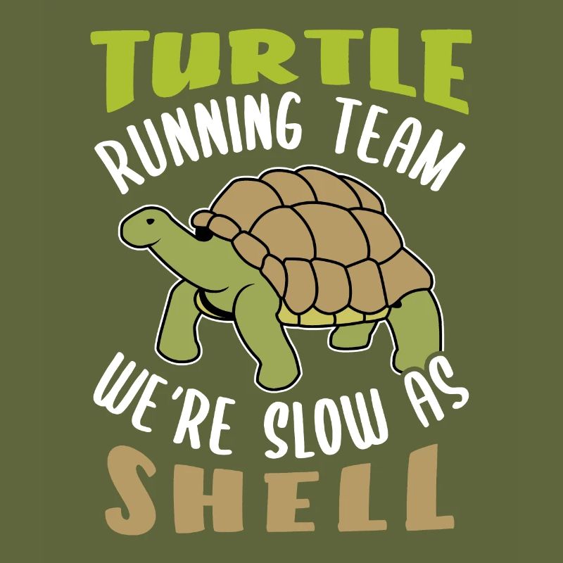 Turtle Running Team Turtle Gift
