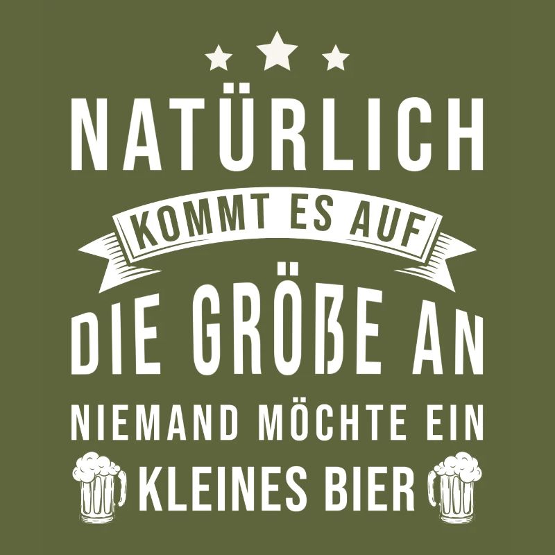 Bier lustiger Spruch