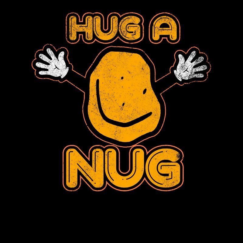 Funny Chicken Nugget Hug