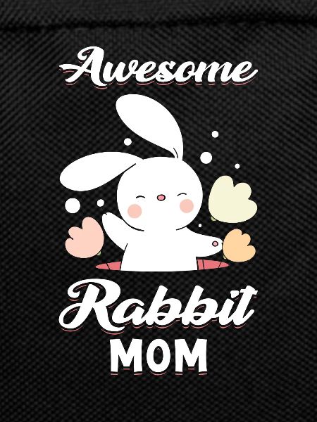 rabbit mom cute