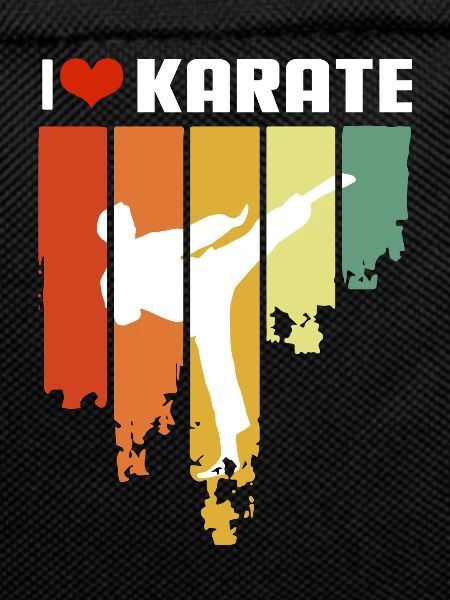 I Love Karate Retro Edition