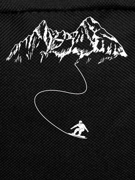 mountain snowbord drive