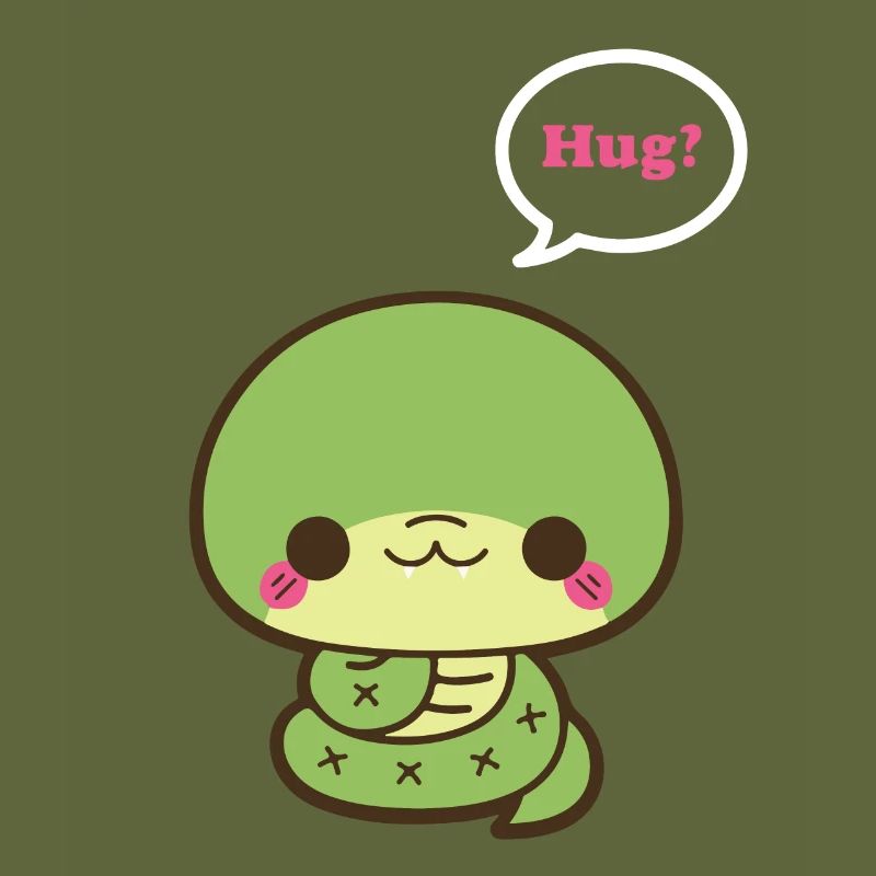 Cute Snake Hug
