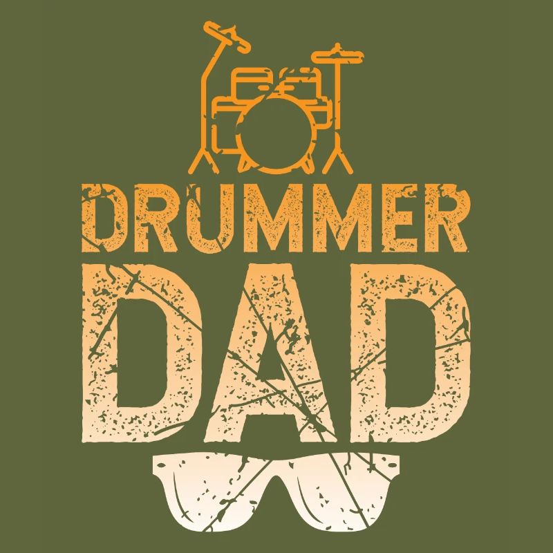 Drummer Dad Drummer