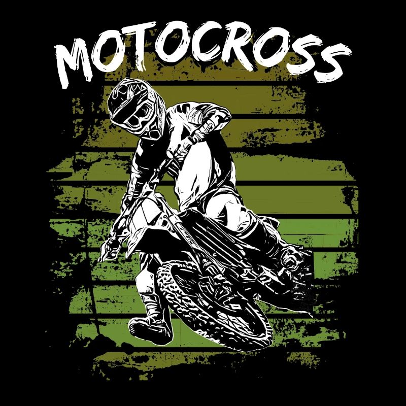Motocross Design Enduro / Geschenkidee / MX Retro