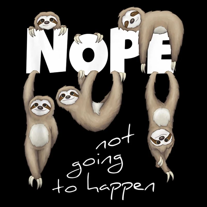 Sloth Sloths Nope