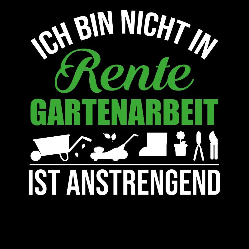 Rente Garten - Pension Ruhestand