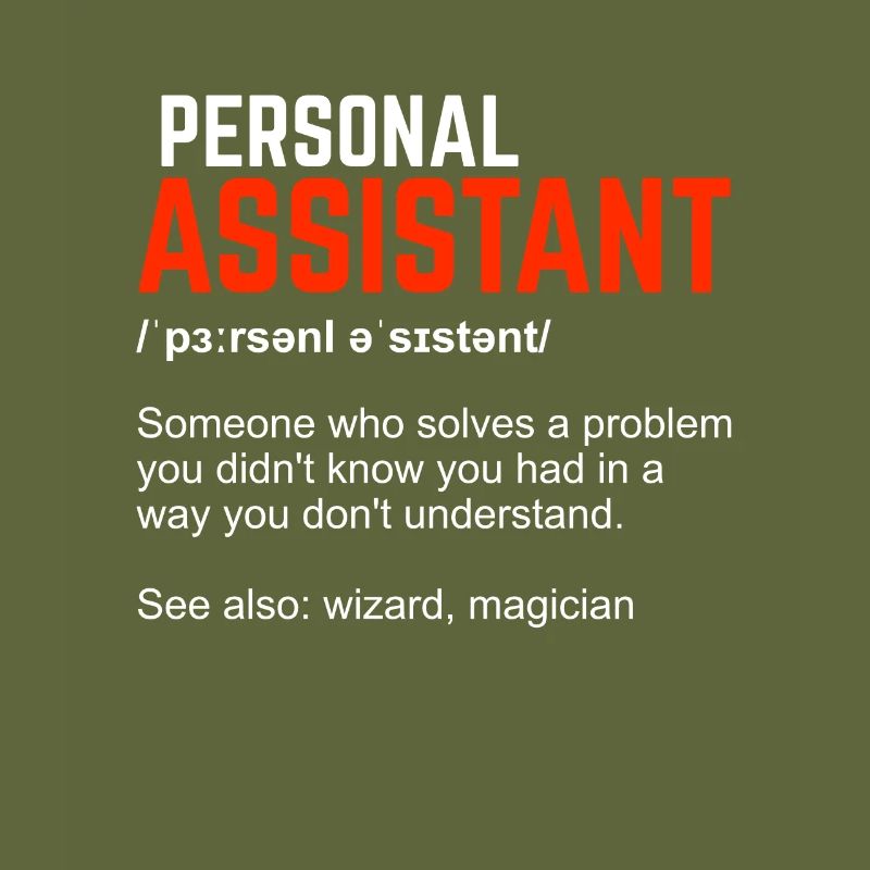 Personal Assistant Definition Gift
