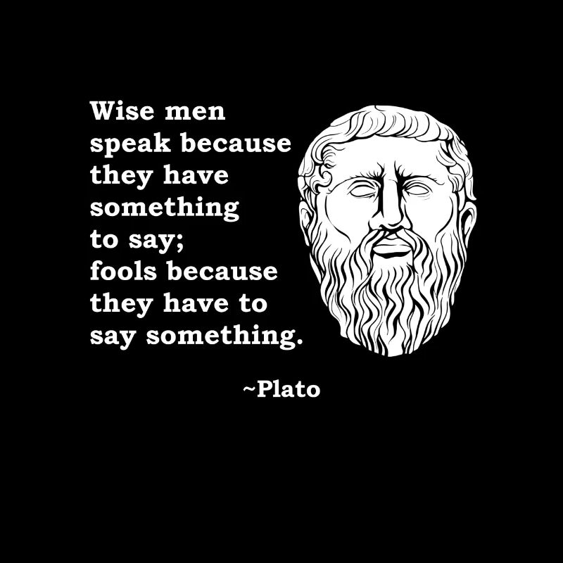 Plato Quote Philosophy Gift Antique Philosopher