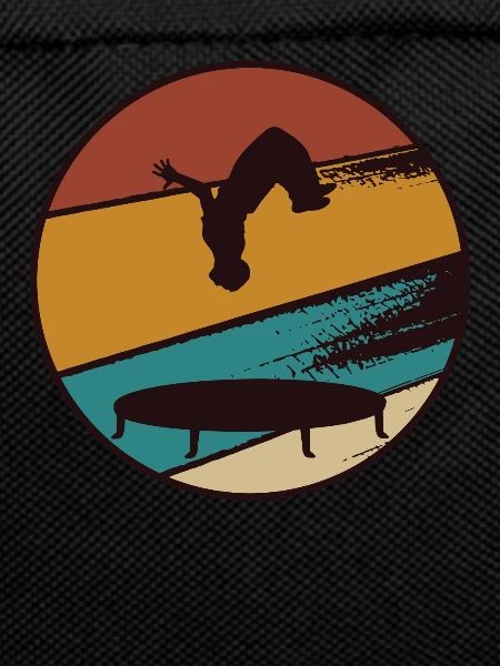 Trampoline Gymnastics Trampoline Retro