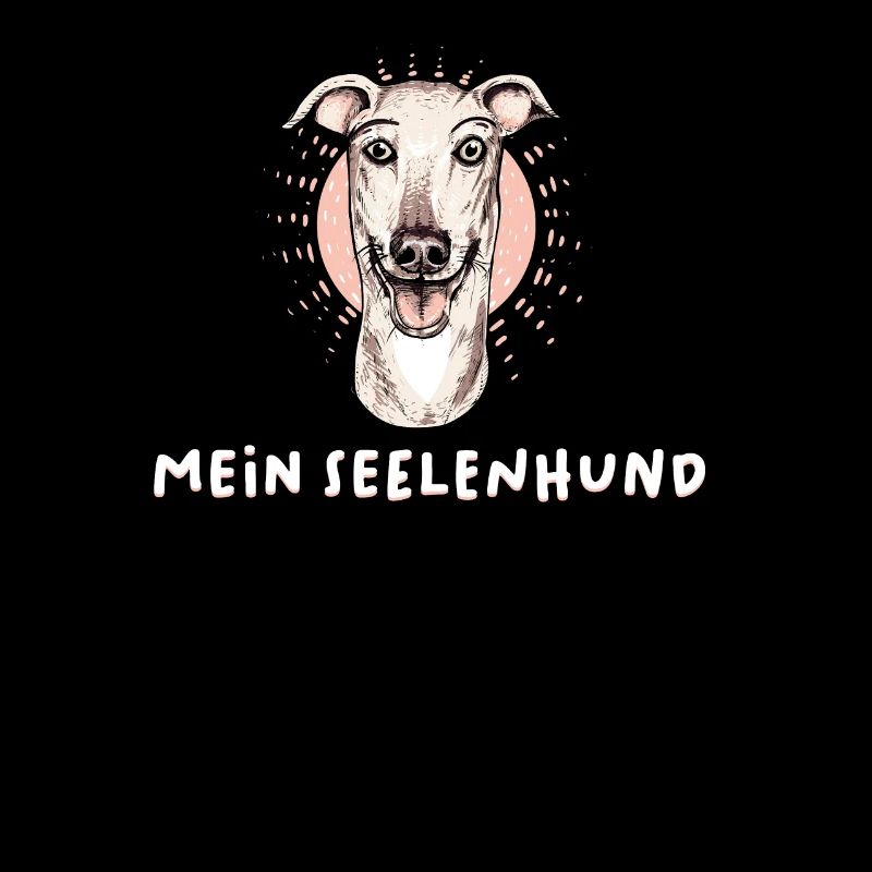 Galgo Windhund Greyhound Halter Geschenkidee