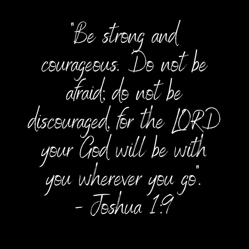 Bible Verse Joshua 1:9