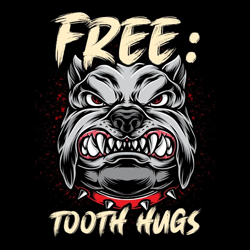 Pitbull Free Tooth Hugs