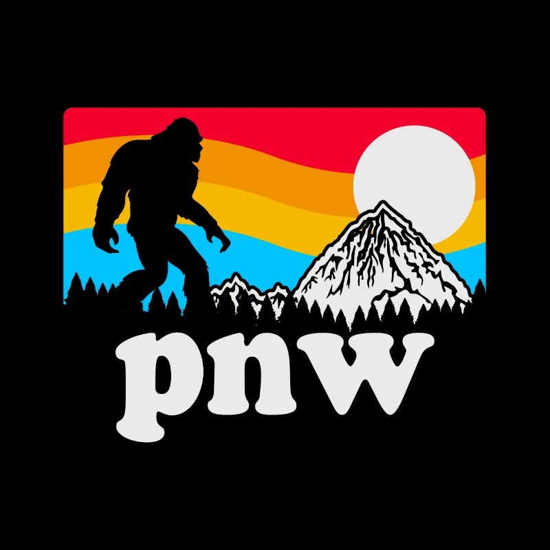 PNW Pacific Northwest Bigfoot