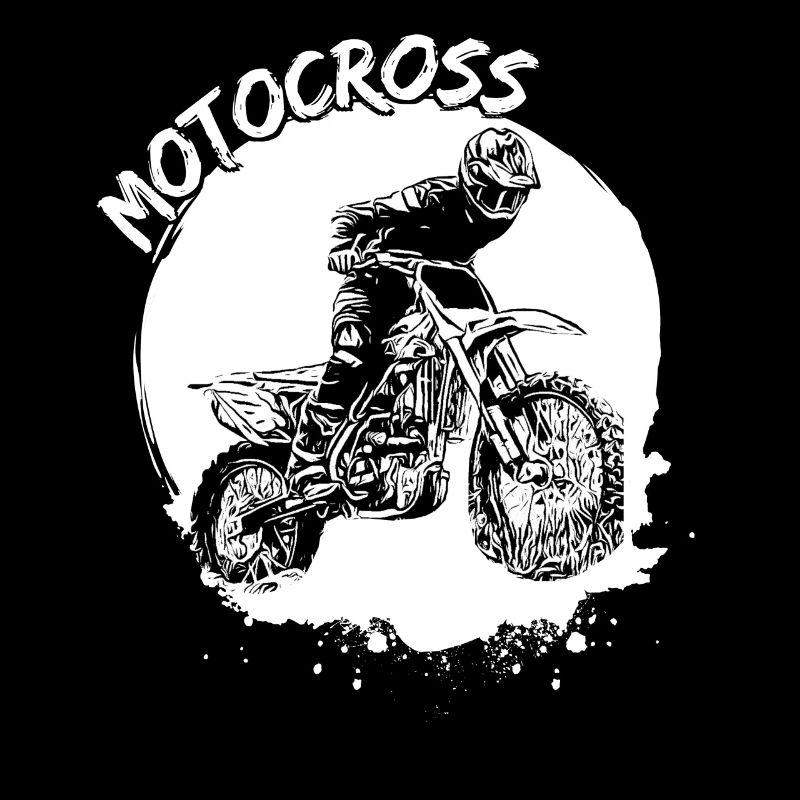 Motocross Design Enduro / Geschenkidee / MX Retro