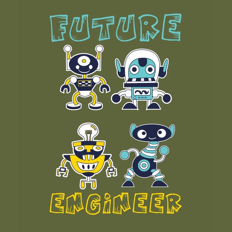 Future Robotics Engineer Kids Robot