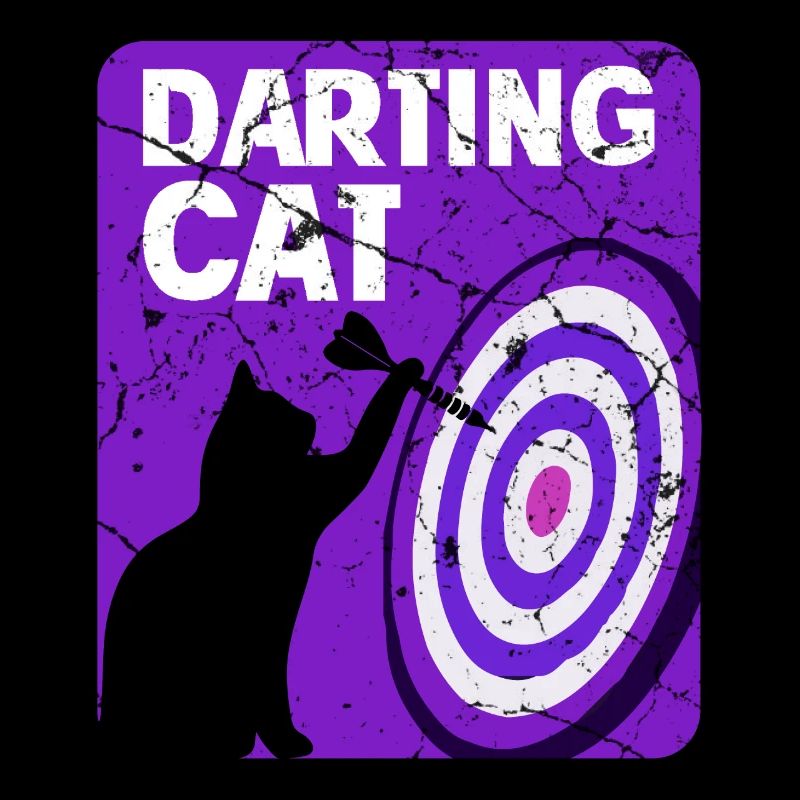 Dart player cat