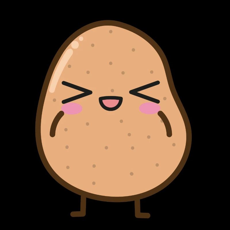 Patates mignon Kawaii