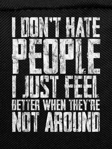 I Don't Hate People 2