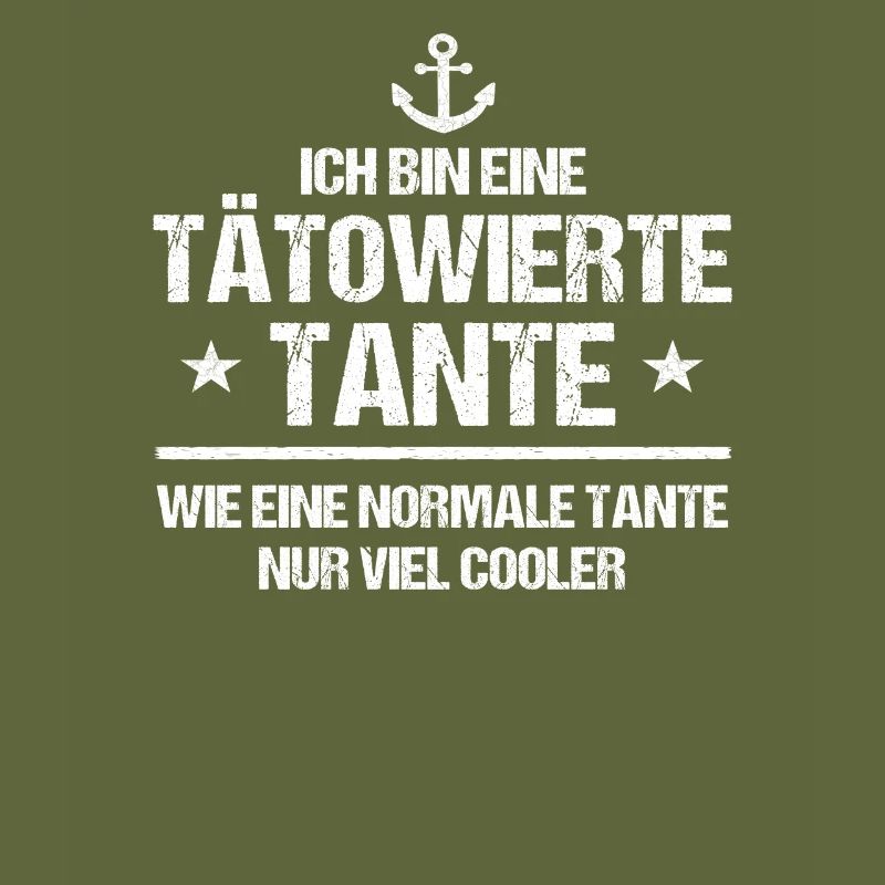 ich bin eine tätowierte Tante Geschenk Tattoo