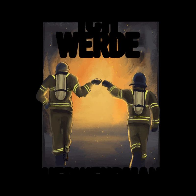 Ich werde Feuerwehrmann.