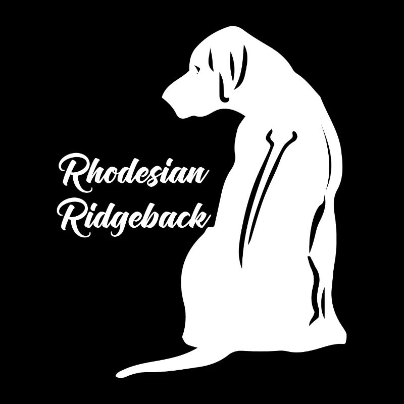 Rhodesian ridgeback Hunde Spruch Geschenk