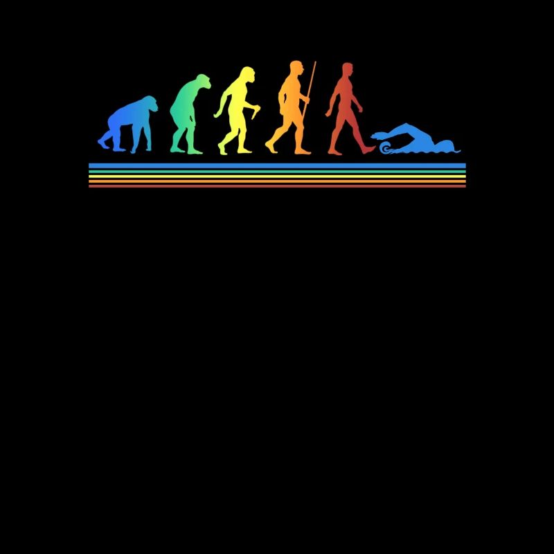 Schwimmer Evolution Freizeitsport Athleten