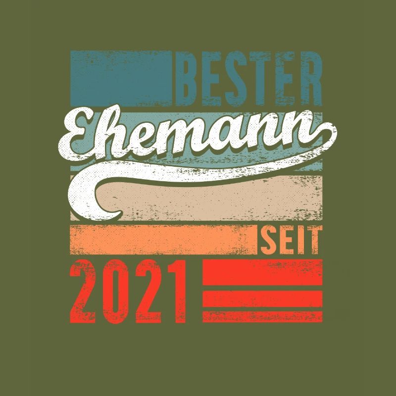 Bester Ehemann seit 2021 1. Hochzeitstag