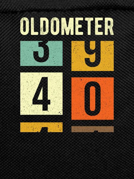 Oldometer 40th Birthday Gift