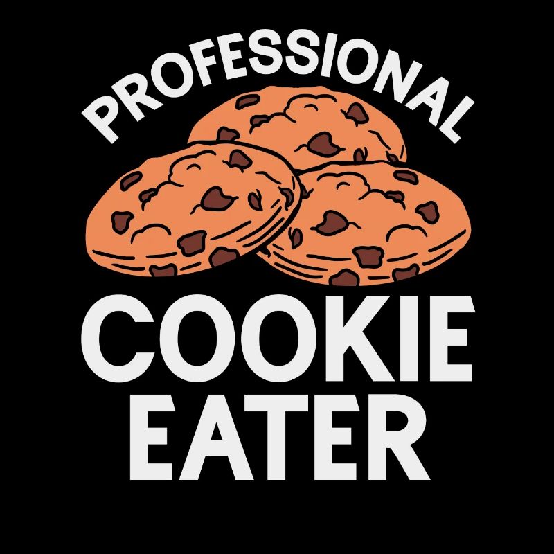 Cookie Eater Baker Baking Chocolate Cookies Lover